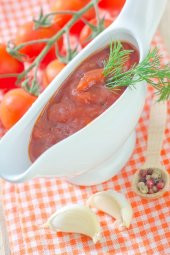 Karşı Köyden Domates & Biberli Karışık Salça/Sos - Odun Ateşinde Kaynatma - 600gr - 3