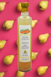 Karşı Köyden Doğal Fermantasyon Armut Sirkesi (500ml - Cam Şişe) - 1