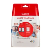 Canon Pg 46 / Cl 56 Pixma E404/E414/E464/E484 Siyah Renkli Set - 1