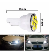 10 Adet Turuncu Renk T10 Park Ampulü Dipsiz Ampul Led Ampul Her Araca Uyar Bagaj Plaka iç aydınlatma - 4