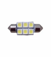 2 Adet 36mm Sofit Led Aydınlatma Tavan Plaka Oto İç Aydınlatma Süper Güçlü Beyaz Işık - 1
