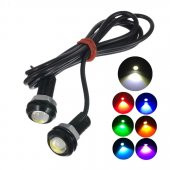 2 Adet Ayna Altı Led Kartal Göz Led Sis Ledi Plaka Aydınlatma Motor Aydınlatma Far Aydınlatma - 1