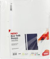 Noki Telli Dosya Eco 4828 Beyaz 50li Paket - 1