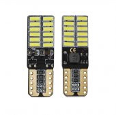 2 Adet MAVİ Renk T10 Dipsiz Led Ampul Park Ampulü Gündüz Farı Yüksek Işık Güçlü CANBUSLÜ - 5