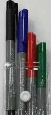 Kraf Asetat Kalemi Silgili 4 Renk 260M - 2