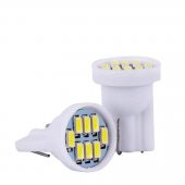 5 Adet Kırmızı Renk T10 Park Ampulü Dipsiz Ampul Led Ampul Her Araca Uyar Bagaj Plaka iç aydınlatma - 1