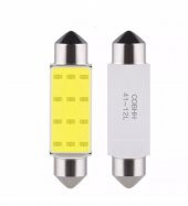 2 Adet Sofit Led Aydınlatma Tavan Plaka Oto İç Aydınlatma Süper Güçlü Beyaz Işık 39mm - 5