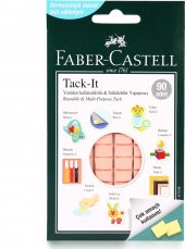Faber Castell Tack-it Hamur Yapıştırıcı Karışık Renk 50 Gr 90 Ad. thumbnail 2