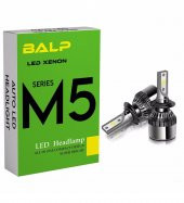 BALP M5 Led Zenon H4 Led Xenon 40w 9600lm 6500k Far Ampülü Led Zenon Şimşek Etkili - 1