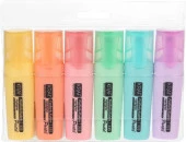 Kraf Fosforlu Kalem Pastel 6lı thumbnail 3