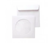 CD ZARFI 90GR BEYAZ PENCERELİ 100 ADET thumbnail 1