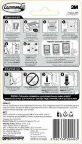 3M Command 17206 Büyük Boy Cırt Cırt Bant - 2