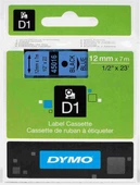 Dymo D1 Şerit 12MM X 7M Mavi / Siyah 720560 45016 - 1