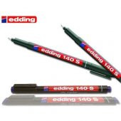 EDDİNG 140S PARMANENT ASETAT KALEMİ ( İNCE UÇ ) 10 ADET - 1