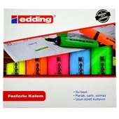 EDDİNG 344 FOSFORLU KALEM SETİ 5 Lİ - 1