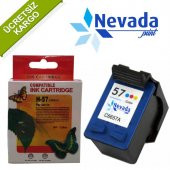 Hp C6657A 57 Renkli Mürekkep Kartuş Muadil thumbnail 1