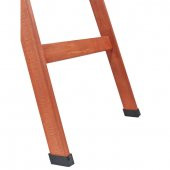 6 BASAMAKLI ÇİFT ÇIKIŞLI AHŞAP MERDİVEN (YÜKSEKLİK 2 MT) thumbnail 4