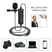 Cazipshop Yaka Mikrofonu 6 Metre - 1