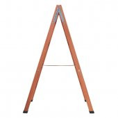 7 BASAMAKLI ÇİFT ÇIKIŞLI AHŞAP MERDİVEN (YÜKSEKLİK 2.30 MT) thumbnail 3