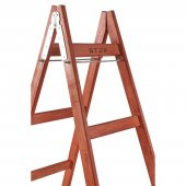 8 BASAMAKLI ÇİFT ÇIKIŞLI AHŞAP MERDİVEN (YÜKSEKLİK 2.60 MT) thumbnail 3