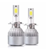 C6 Led Zenon H7 Led Xenon 36w 7600lm 6500k Far Ampülü Led Işık seri- F-F - 4