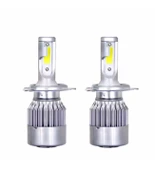 C6 Led Zenon H27 Led Xenon 48 Watt 10800lm 6000k Far Ampülü Led Işık BEYAZ RENK IŞIK thumbnail 5