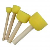 Ponpon Tampon Sünger Fırça Seti 4 Lü 1 Paket Artlantis Sünger Tampon 4 lü 1 Paket - 1