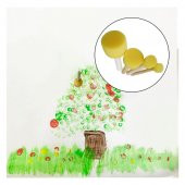 Ponpon Tampon Sünger Fırça Seti 4 Lü 1 Paket Artlantis Sünger Tampon 4 lü 1 Paket - 4