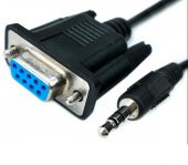 9 Pin Dişi - 3.5 mm Stereo Seri Yazılım Kablosu 1.5 Metre - 1
