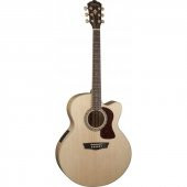 Washburn HJ40SCE Heritage 40 Seris Jumbo Kasai Elektro Akustik Gitar - 1