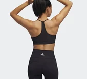 adidas All Me Badge of Sport Sporcu Sütyeni - Siyah EA3272 - 2