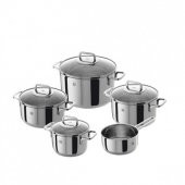 Zwilling Quadro 5 Parça Çelik Tencere Seti - 650600000 - 1