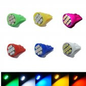 2 ADET Süper Güçlü Mini T10 Led 8 Ledli 12 Volt Mini T10 Led - 2