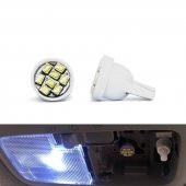 2 ADET Süper Güçlü Mini T10 Led 8 Ledli 12 Volt Mini T10 Led - 6
