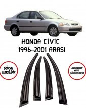 Honda Civic Cam Rüzgarlığı 4lü 1996-2000 Arası - 1