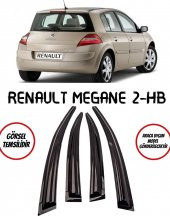 Renault Megane 2 HB Cam Rüzgarlığı 4lü - 1