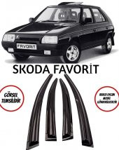 Skoda Favorit Cam Rüzgarlığı 4lü 1993 ve Üzeri - 1