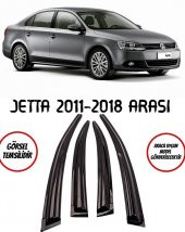 Volkswagen Jetta Cam Rüzgarlığı 4lü 2011-2018 Arası - 1