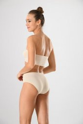 Miss Fit Kadın Brazilian Külot Slip Örme Seamless Dikişsiz Soft Basic 1007 - 6