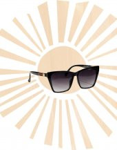 UV-400 Lens Korumalı Unisex Gözlük - 2