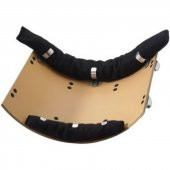 Remo HK-MUFF-22 Hardware Package Bass Muffle Strip Black - 1
