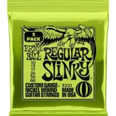 Ernieball P03221 REGULAR SLINKY 3 PACK Elektro Tel (3lü Paket) - 1