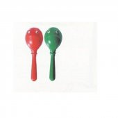 FOCUS FC271 Kırmızı Plastik Marakas (Çift) thumbnail 1