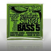 Ernie Ball P02836 Regular Slinky Nickel 45-130 (5 Telli) Bas Gitar Teli thumbnail 2