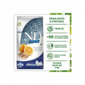 N&D Adult Mini Ocean Ringa Balıklı ve Portakallı Küçük Irk Yetişkin Köpek Maması 7 KG - 1