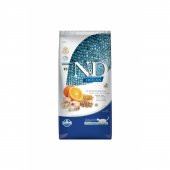N&D Ocean Düşük Tahıllı Morina Balıklı ve Portakallı Yetişkin kedi maması- 5 kg - 1