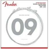 Fender Super Bullet Strings Nickel Plated Steel Bullet End 3250L .009-.042 Elektro Gitar Teli - 2