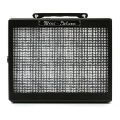Fender MD20 Mini Deluxe Black Pilli Elektro Gitar Amfisi - 2