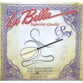 La Bella Strings LBH-20 0,20 Uzun Sap Bağlama Teli Takım - 1