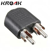 Diyez Müzik 2xRCA (Erkek) - 3.5 mm. Stereo (Erkek) Çevirici Adaptör - 1